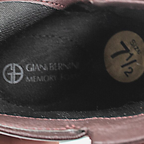 Giani Bernini Bellee Oxblood Water-Resistant Booties 7.5 - Picture 14 of 14